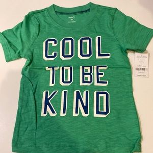 LITTLE BOY GREEN GRAPHIC TEE